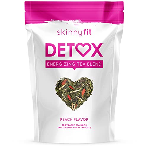 SkinnyFit Detox-Tee: Natürlich, Abführmittelfrei, unterstützt ein gesundes Gewicht, hilft Blähungen zu reduzieren, natürliche Energie, unterstützt das Immunsystem, vegan, 28 Portionen