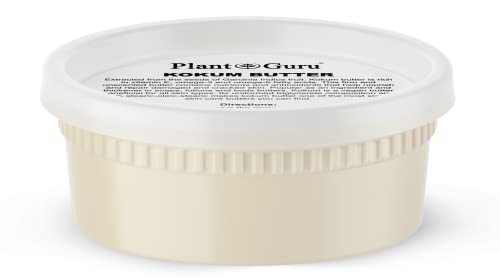 Kokum Butter Premium 100% Pure Raw Cold Pressed Natural Skin Care (8 oz.)
