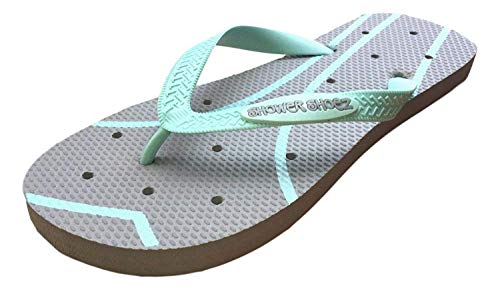 Shower Shoez Women's Non-Slip Pool Dorm Water Sandals Flip Flops