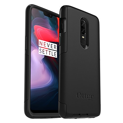 OtterBox COMMUTER SERIES Case for OnePlus 6 - Retail Packaging - BLACK