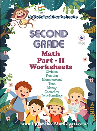Class 2 Math Worksheets - Part 2 Workbook -CBSE/ICSE-With Answer Key