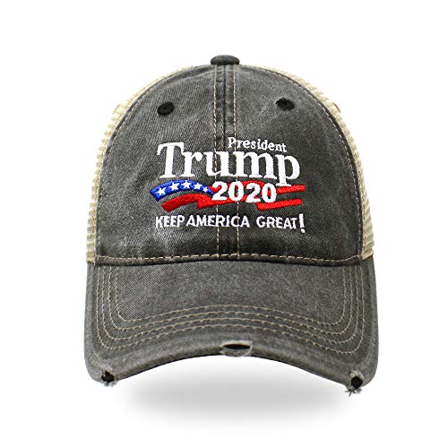 CHOK.LIDS Trump 2020 Keep America Great Campaign Embroidered US Hat Baseball Trucker Cap New TC101/2