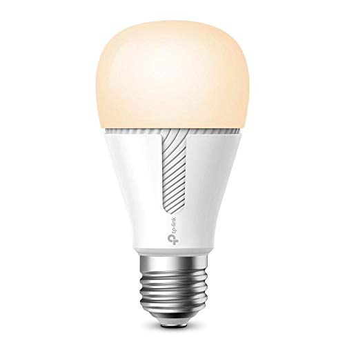 TP-Link Kasa Smart Wi-Fi LED Light Bulb Dimmable, A19, No Hub Required, Works with Alexa & Google Assistant, Also Available for California Residents (KL110), White