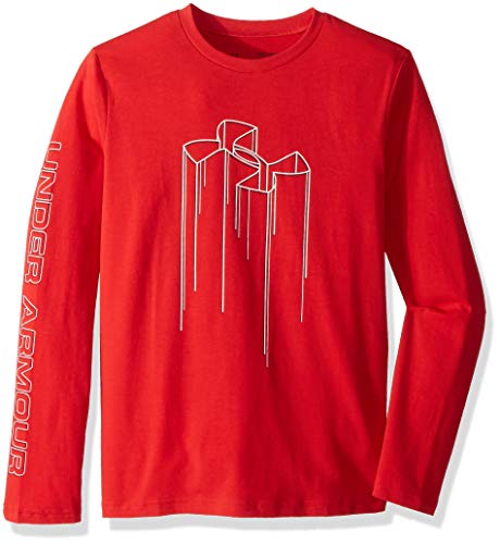 Under Armour Boys Electro Branded Long Sleeve Tee