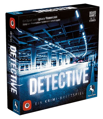 Pegasus Spiele 57505G - Detective (deutsche Ausgabe), Schwarz