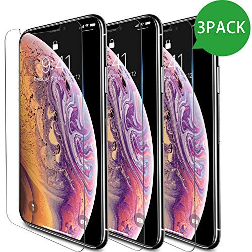 [3 Pack] RANVOO iPhone XR(2018) 6.1 Inch Screen Protector 9H HD Tempered Glass Screen Protector [Anti-Scratch] [Anti-Fingerprint] 3D Touch for Apple iPhone XR
