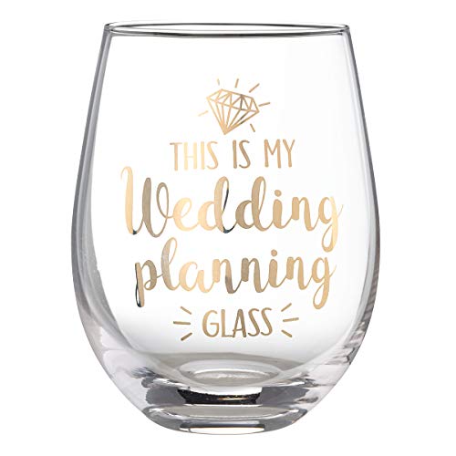 Lillian Rose Wedding Planning Verre à vin sans pied Transparent