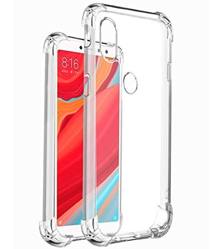 Bracevor Flexible Shockproof TPU | Cushioned Edges | Premium Design Back Case Cover Redmi Y2 - Transparent