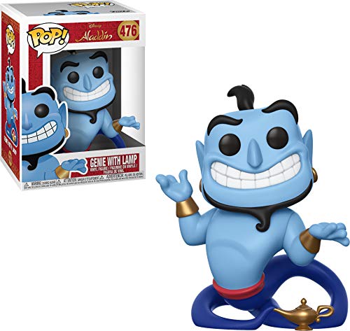 Funko 35757 Pop! Disney: AladdinGenie with Lamp, Multicolor