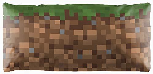Jay Franco Minecraft Decorative Body Pillow Cover - Super Soft 1-Pack Bed Pillow Cover - Measures 20 Inches x 54 Inches