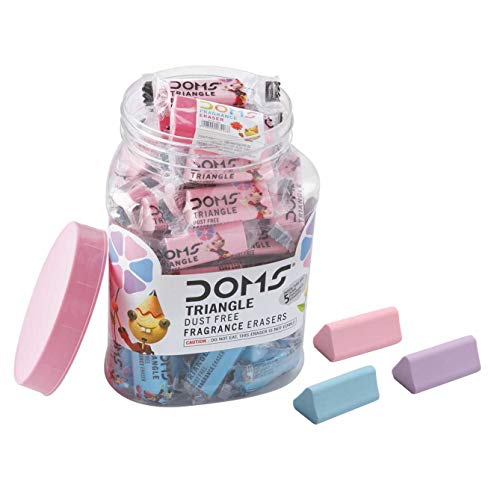 Lot de 15 Doms Triangle poussière gratuit Parfum Gomme