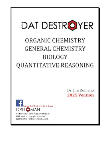 2025 DAT Destroyer Study Guide: Ace the Dental Admission Test with Expert Tips and Practice