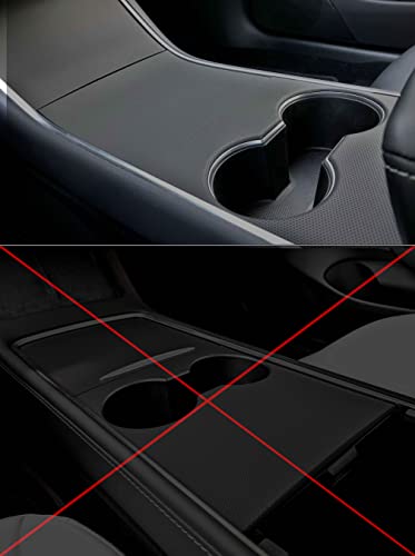 Tesla Model 3 / Model Y Center Console Wrap (Gen 1.0, Matrix Black)