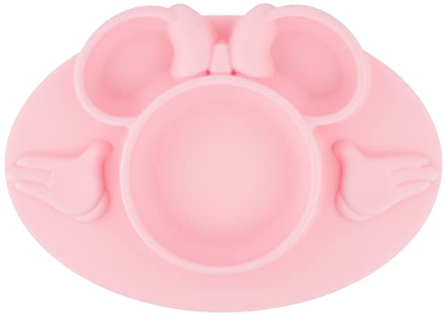 The First Years Disney Minnie Mouse Silicone Placemat, Pink