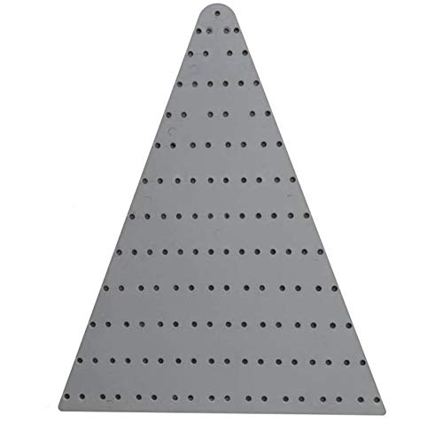 Unique In The Creek | Five (5) Pack | Triangle Wreath Boards | Christmas Tree Board | Plastic | Triangular 21" | Wreath Frame