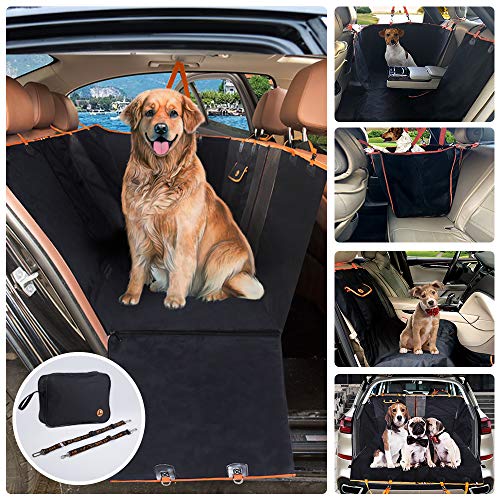 MOVEPEAK Waterproof Seat Covers for Dogs/Pet Dog Seat Cover for Cars and SUV