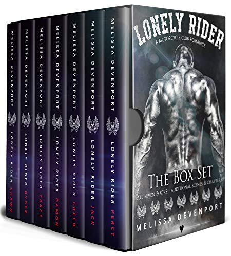 Lonely Rider - The Box Set: A Motorcycle Club Romance - All 7 Books - The Complete Series