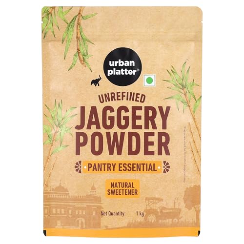 Urban Platter Jaggery Powder, 1Kg / 35.2oz [Pure, Natural & Chemical Free]