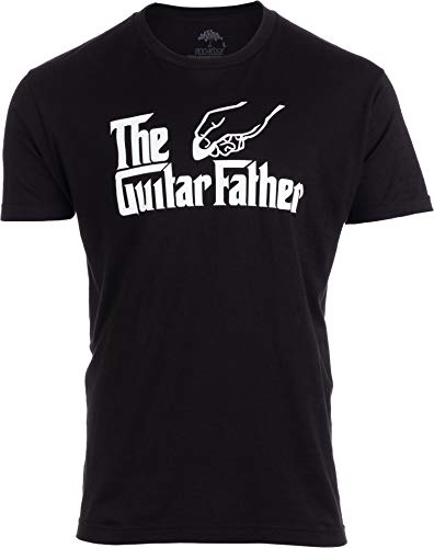 The Guitar Father | Funny Music Player Musician Pick Humor Men Women Joke T-Shirt