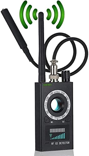 Anti Spy Detector & Camera Finder RF Signal Detector GPS Bug Detector Hidden Camera Detector for GSM Tracking Device GPS Radar Radio Frequency Detector