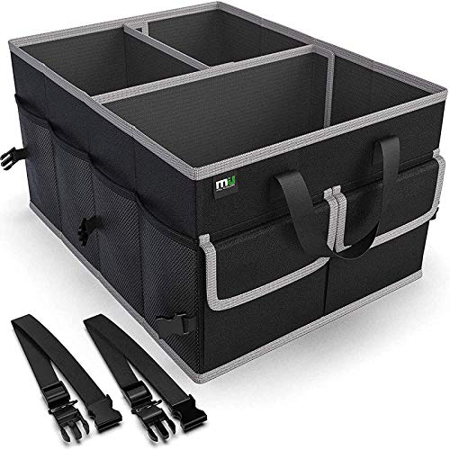 MIU COLOR Car Trunk Organizer Collapsible Portable Cargo Storage Container, Multipurpose Sturdy Trunk Organizer for Car, Truck, SUV