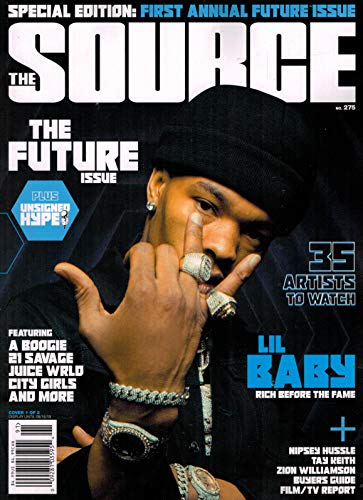 THE SOURCE Magazine (June, 2019) Issue 275, ( Cover varies ) THE FUTURE ISSUE, LIL BABY ,A boogie, Nipsey Hussle, Tay Keith, Zion Williamson