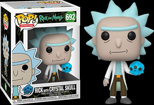 Funko Pop! Animation: Rick and Morty - Rick with Crystal Skull 45438