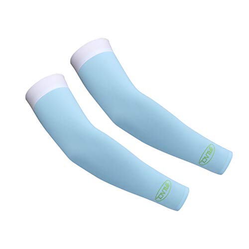 RUNCL Arm Sleeves, Sun Sleeves, Arm Covers (Blue)