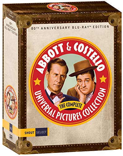 Abbott & Costello: The Complete Universal Pictures Collection - 80th Anniversary Edition [Blu-ray]