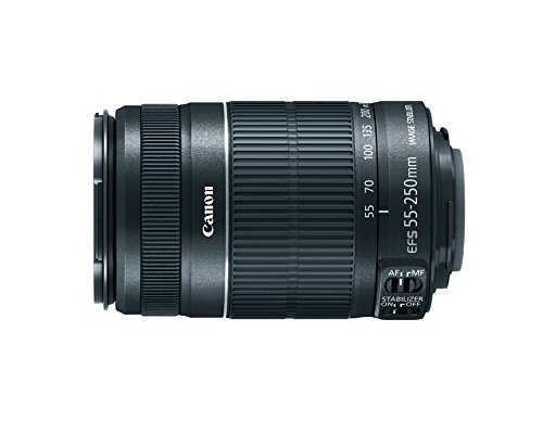 Canon EF-S 55-250mm f/4.0-5.6 is II Telephoto Zoom Lens (Renewed)