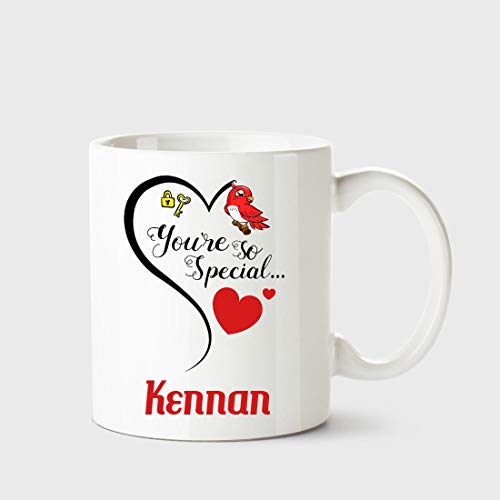 Chanakya You're so Special Kennan White Coffee Name Ceramic Mug