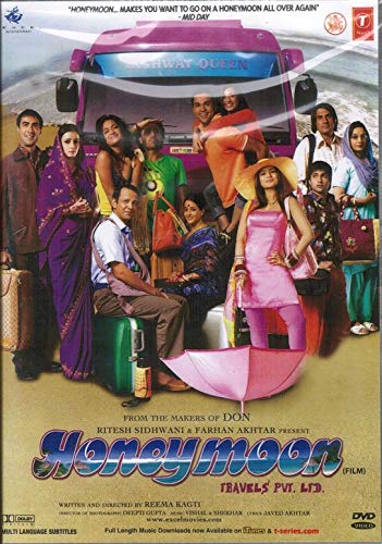 Honeymoon Travels Pvt. Ltd (Brand New Single Disc Dvd, Hindi Language, With English Subtitles, Released By T-Series)