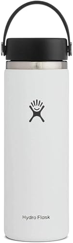 Hydro Flask Wide Flex Cap White 20 Oz