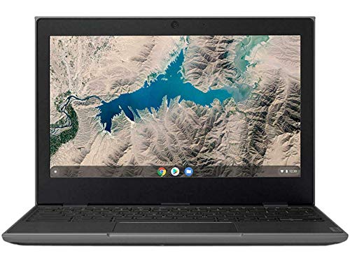 Lenovo 100E Chromebook 2ND Gen Laptop Computer, 4GB RAM, 64GB eMMC TLC SSD 11.6" HD (1366 X 768) Display, MediaTek MT8173C Processor Windows 10, GX6250, Chrome OS, Black (Renewed)