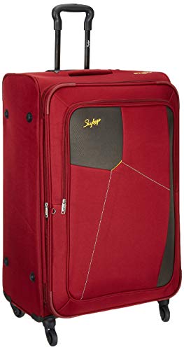 Skybags Rubik Polyester 78 cms Red Softsided Check-in Luggage (Rubik)