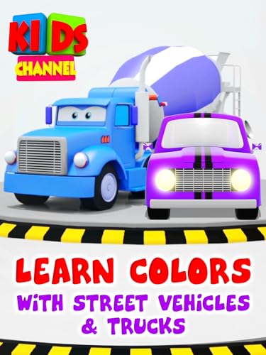 Learn Colors with Street Vehicles & Trucks