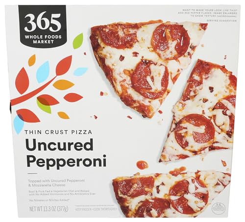 365 by Whole Foods Market, Pizza Thin Crust Uncured Pepperoni, 13.3 Ounce
