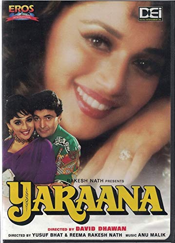 Yaraana (Brand New Single Disc Dvd, Hindi Language, With English Subtitles, Released By EROS/DEI)