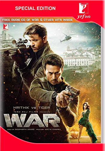 WAR HNDI/ TAMIL/ TELUGU 2 DISC SET DVD ( ALL REGIONS ENGLISH / FRENCH SUBTITLES)