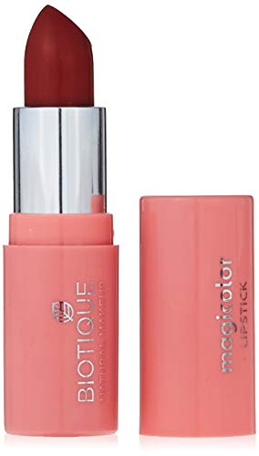 Biotique Natural Makeup Magicolor Lipstick, Bond Girl