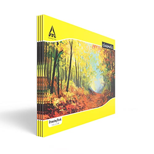 Classmate Drawing Book - Unruled, 40 Pages, 210 mm x 297 mm - Pack Of 4