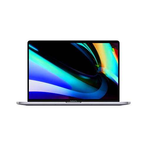 2019 Apple MacBook Pro with 2.6GHz Intel Core i7 (16-inch, 16GB RAM, 512GB SSD) (QWERTY English) Space Grey (Renewed)