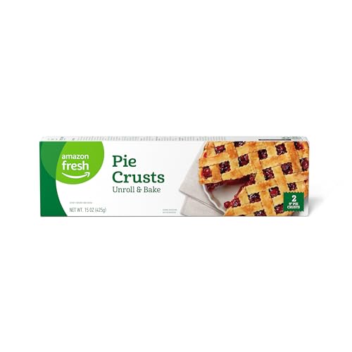 Amazon Fresh , Pie Crusts, 15 Oz, 2 Ct (Previously Happy Belly, Packaging May Vary)