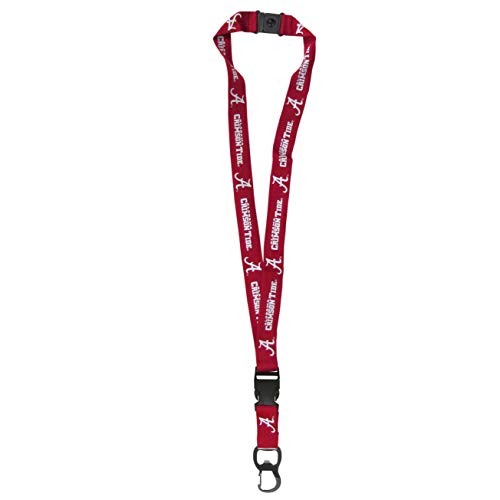 NCAA Alabama Crimson Tide Unisex Lanyard, Bottle Opener, Team Color, One Size