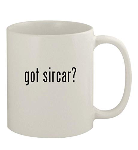 got sircar? - 11oz Ceramic White Coffee Mug, White