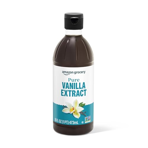 Amazon Grocery, Pure Vanilla Extract, 16 Fl Oz (Previously Amazon Fresh, Packaging May Vary)