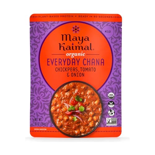 MAYA KAIMAL Organic Everyday Chana with Tomato + Onion, 10 OZ