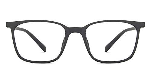 LENSKART BLU | Zero Power Blue Cut Computer Glasses | Gaming Glasses | Anti Glare, Lightweight & Blocks Harmful Rays | UV Protection Specs | Men & Women | Medium | LB E13526