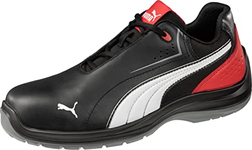 PUMA Safety Touring Black Low Arbeitsschuh Sicherheitsschuh S3 ESD SRC Fiberglaskappe Durchtrittschutz rutschfest metallfrei Unisex