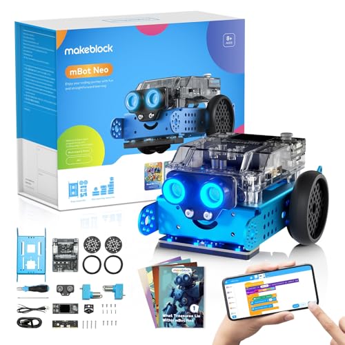 Makeblock mBot2 Coding Robot for Kids, Robot Kit STEM Projects for Kids Ages 8-12, AI Learning Robot Support Scratch & Python Programming, STEM Toys Building Toys Gifts for Boys Girls 8+ Years Old
